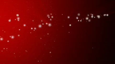 Christmas snowflakes bumper Stock Footage