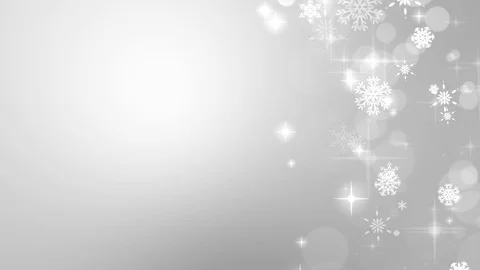 Christmas Snowflakes Falling Stock Footage 76470213