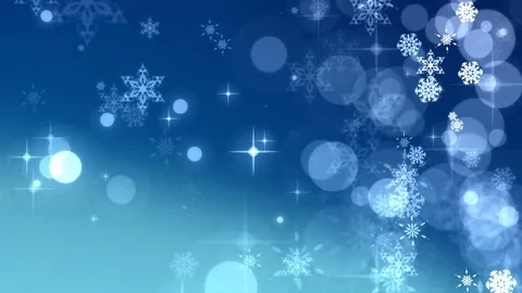 Christmas Snowflakes Falling Stock Footage 76470226