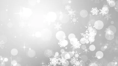 Christmas Snowflakes Falling Stock Footage 76470230