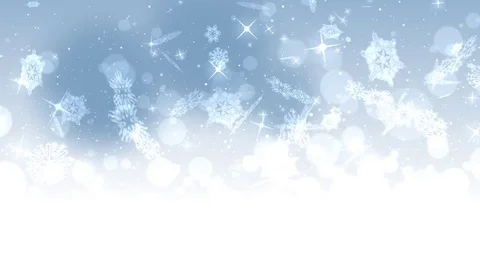 Christmas Snowflakes Falling Stock Footage 76470238
