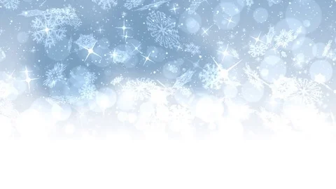 Christmas Snowflakes Falling Stock Footage 76470240