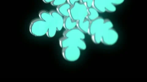 Christmas snowflakes Stock Footage 13826813
