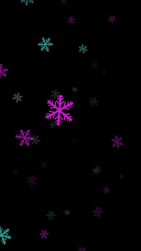 Christmas Snowflakes Stock Footage 274985846
