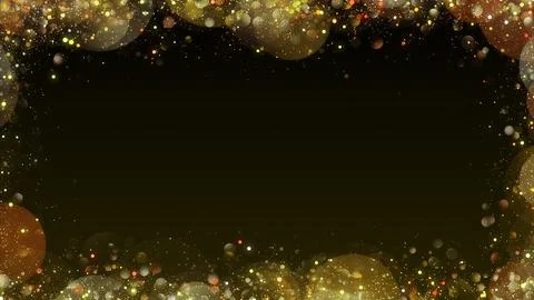 Christmas snowflakes frame Stock Photos