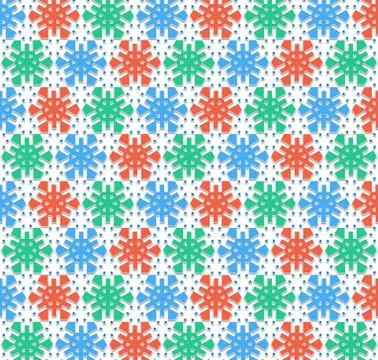 Christmas snowflakes Stock Illustration