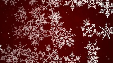Christmas snowflakes (Loop) Stock Footage 83650215