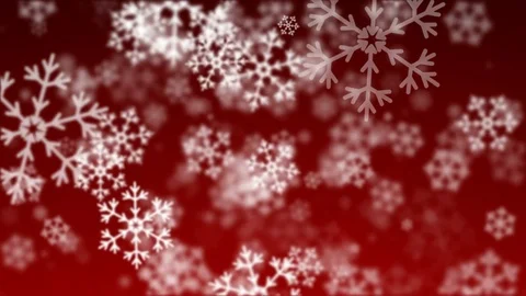 Christmas snowflakes (Loop) Stock Footage 83651919