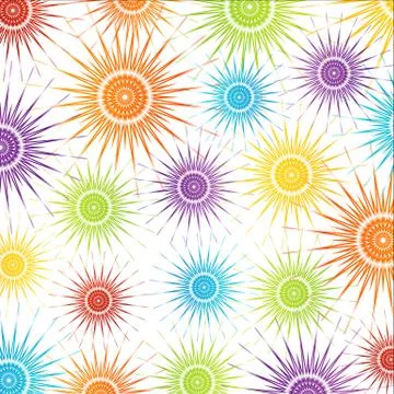 Christmas snowflakes pattern background Stock Illustration