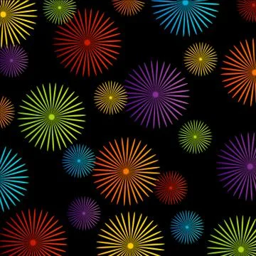 Christmas snowflakes pattern background Stock Illustration