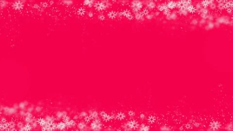 Christmas snowflakes window frame background, Stock Footage 119153563