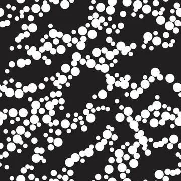 Christmas Snowing seamless pattern design Stock Illustration