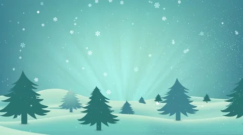 Christmas Snowland 4K Видео 44638065