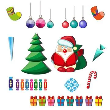Christmas snowman Stock Illustration