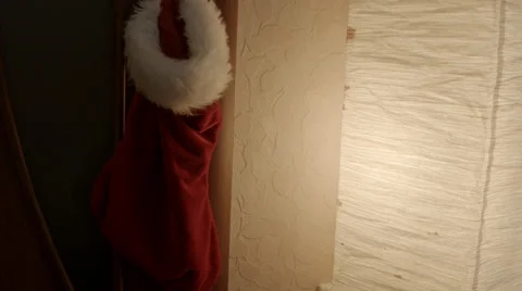Christmas sock close up Stock-Footage 67841502