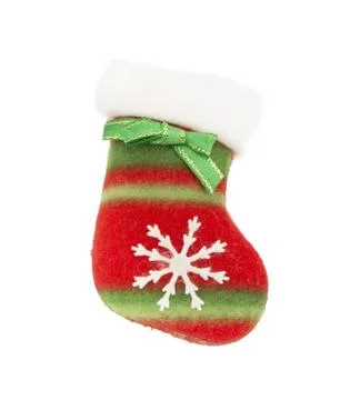 Christmas sock Stock Photos