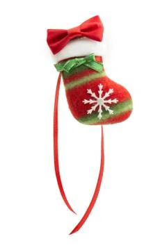 Christmas sock Stock Photos