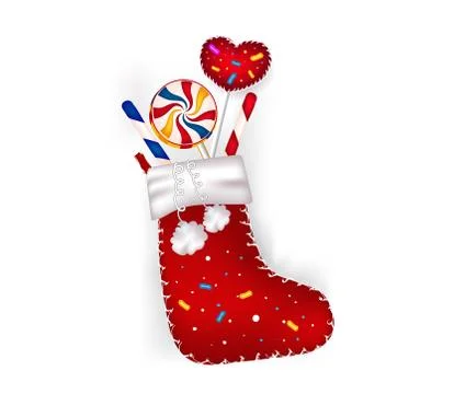 Christmas socks Stock Illustration