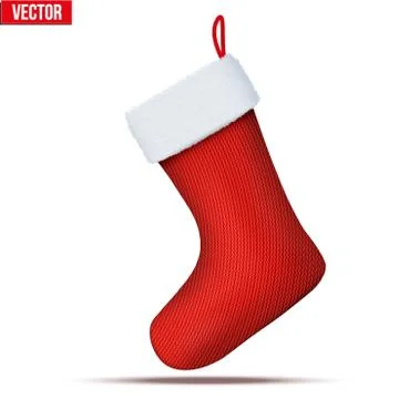 Christmas socks stocking Stock Illustration