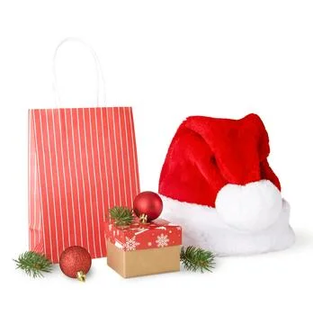 Christmas sopping Foto stock