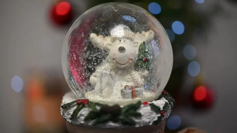 Christmas souvenir ball. Stock Footage 146360088