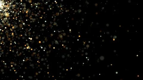 Christmas Sparkling Particle Elements  Perfect for Overlaying on Christmas .. Stock Illustration