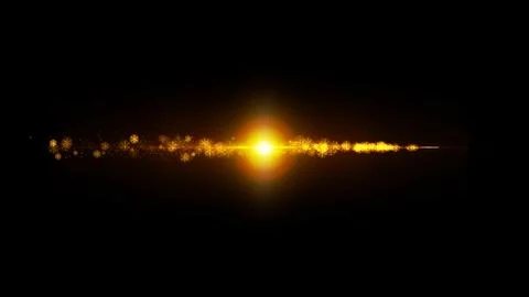 Christmas Sparkling Particle Elements  Perfect for Overlaying on Christmas .. Stock Illustration