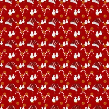 Christmas special seamless pattern Stock Illustration