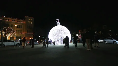 Christmas at the Square in 2020 스톡 동영상 145739084