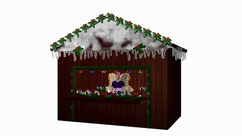 Christmas stand Vidéo 81806590