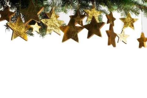 Christmas star composition Foto stock