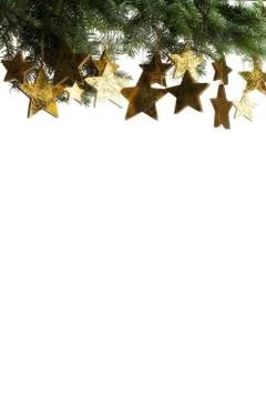 Christmas star composition Foto stock