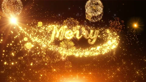 Christmas star explosion particles backdrop Stock Footage 141803843