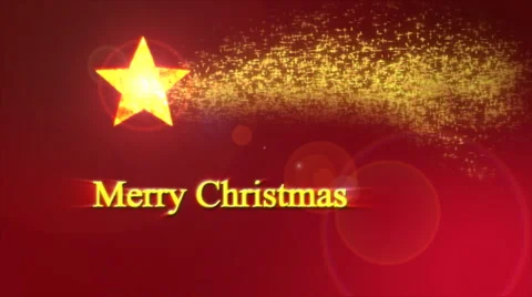 Christmas star Stock Footage 919132