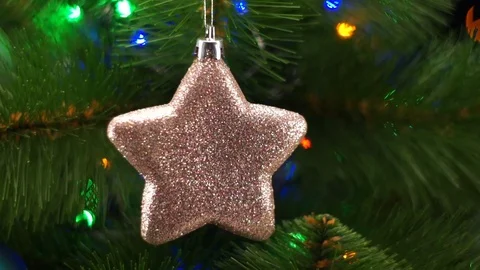 Christmas star Stock Footage 73041850