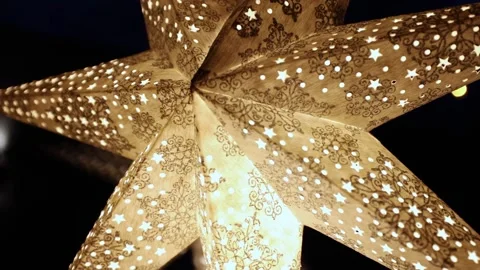 Christmas star Stock Footage 143418056