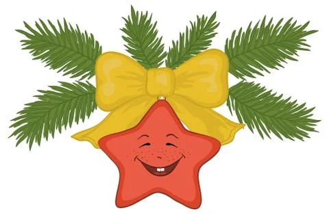 Christmas star Stock Illustration