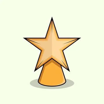 Christmas Star Stock Illustration