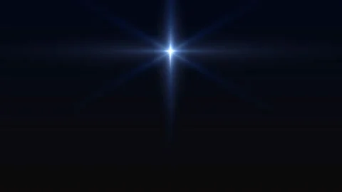 Christmas star of the Nativity of Bethlehem Stock Footage 223517661