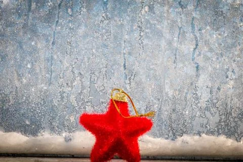 Christmas star 库存照片