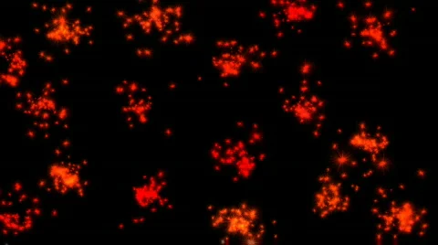 Christmas star  in red Stock Footage 869718