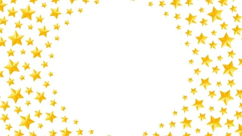 Christmas star symbol pattern rotate moving gold color illustration Stock Footage 94849044