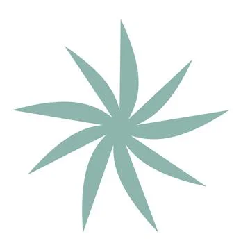 Christmas star .Vector illustration Stock Illustration
