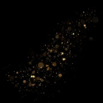 Christmas stardust trail effect. EPS 10 Stock Illustration