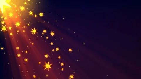 Christmas stars (Loop) Stock Footage 83555555