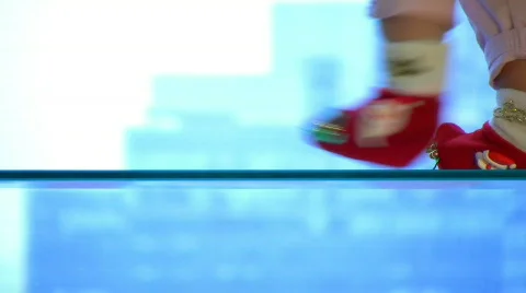 Christmas steps Stock Footage 291793