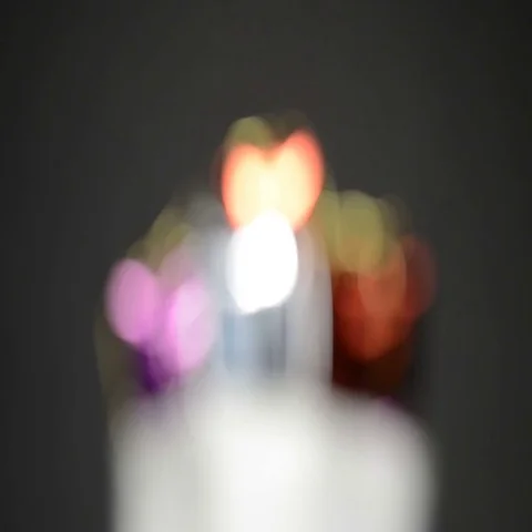 Christmas stocking blurred to sharp Stock Footage 69560321