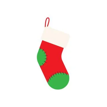 Christmas stocking icon 스톡 일러스트