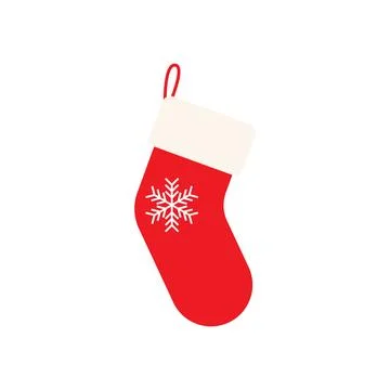 Christmas stocking icon 스톡 일러스트