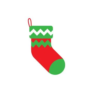 Christmas stocking icon 스톡 일러스트